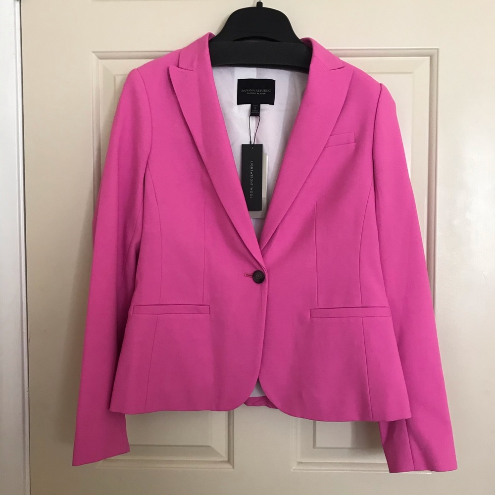 Pink Classic Blazer - Picture 1 of 6